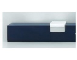 Mebel do zabudowy WC/bidetu Flaminia Una 135/200 x 45 x 40 cm, morski niebieski, pietraluce UNA135WB pietraluce
