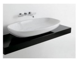 Półka pod umywalki Flaminia NUDA 95, 250-120 x 46 x 10 cm, T.Wenge, materiał: matrix F65082 matrix