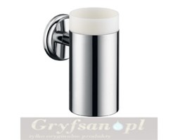 Uchwyt ze szklanką do mycia zębów Logis Classic HANSGROHE 41618000