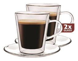 Maxxo Lungo 2-częściowy zestaw szklanek termicznych, 220 ml