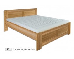 Łóżko dębowe LK 212 drewniane