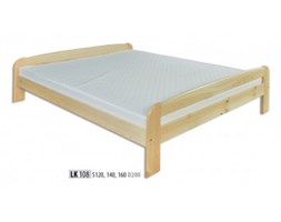 Łóżko Sosnowe LK 108 drewniane