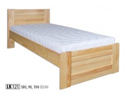 Łózko Sosnowe LK 121 drewniane