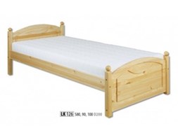 Łóżko Sosnowe LK 126 drewniane