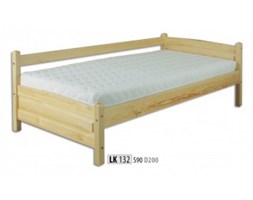 Łózko Sosnowe LK 132 drewniane