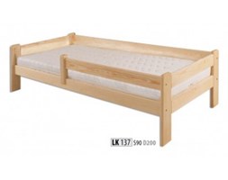 Łóżko Sosnowe LK 137 drewniane