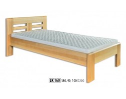 Łóżko bukowe LK 160 drewniane