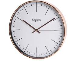 Okrągły zegar ścienny SEGNALE, Ø 30 cm