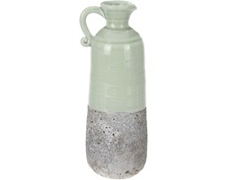 Ceramiczny wazon na sztuczne kwiaty, dekoracje