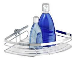 Narożna półka łazienkowa PREMIUM - stal nierdzewna, WENKO