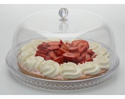 Patera na ciasto, tort z kloszem