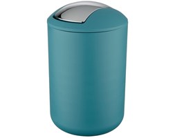Kosz na śmieci BRASIL, turkusowy - 6,5 l, WENKO