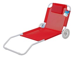 Składana leżanka LOUNGER - ogrodowa, plażowa