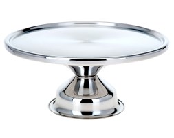Patera ze stali nierdzewnej, na ciasto, tort, owoce Ø 33 cm