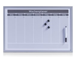 Tablica magnetyczna WOCHENPLANER + 3 magnesy, 60x40 cm, ZELLER