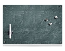 Szklana tablica magnetyczna STONEWALL + 3 magnesy, 60x40 cm, ZELLER