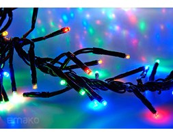 Kolorowe lampki choinkowe CLUSTER LIGHTS LED MULTIKOLOR, energooszczędne - 384 sztuki w komplecie