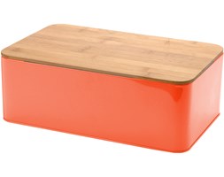 Metalowy chlebak z deską do krojenia, 2w1