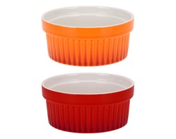 Kolorowe ceramiczne miseczki, kokilki wielofunkcyjne 260 ml - 2szt.