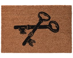 Wycieraczka kokosowa KEYS, 60x40 cm