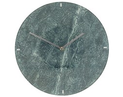 Zegar szklany MARBLE FINISH, Ø 30 cm