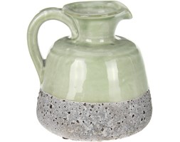 Ceramiczny wazon na sztuczne kwiaty, dekoracje