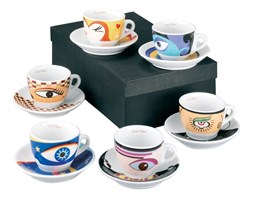 Zestaw do cappuccino MAGIC EYES, 12 elementów, ZELLER