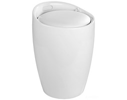 Pufa CANDY WHITE - kosz na pranie, 2 w 1, WENKO