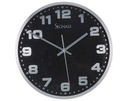 Zegar ścienny SEGNALE, aluminium, Ø 30 cm