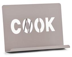 Stojak pod książkę kucharską COOK, kolor taupe, ZELLER
