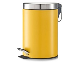 Kosz łazienkowy, pojemnik na śmieci - 3 l, żółty, matowy, ZELLER