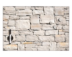 Szklana tablica magnetyczna STONE + 3 magnesy, 60x40 cm, ZELLER