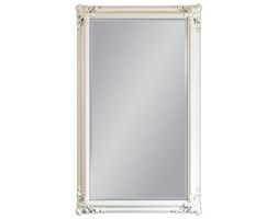 Rawija Białe Lustro Dekoracyjne Ramie VINTAGE 90x150cm