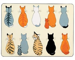 Ulster Weavers Cats In Waiting podkładki pod talerz 29/21 cm. 4 szt. 8CAWN04