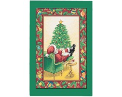 Ulster Weavers Sleeping Santa ściereczka kuchenna 000SSA