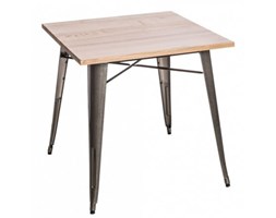 Dkwadrat Stół Paris Wood metaliczny jesion