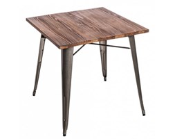 Dkwadrat Stół Paris Wood metaliczny sosna