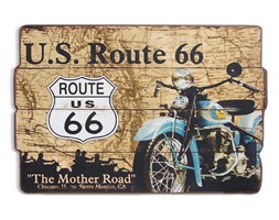 Dekoracyjna tablica "U.S. Route 66".