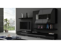 Szafka RTV 80 cm prawa Jet Set czarna