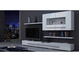 Szafka RTV 80 cm lewa Jet Set biała