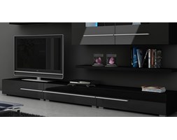 Szafka RTV 80 cm prawa Jet Set czarna