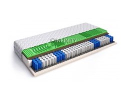 Materac TURYN L2 160x200, pianka lateksowa 2cm, kokos 1cm, pianka z atestem sanitized