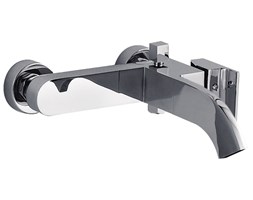 Mobi Linea Bateria wannowa jednouchwytowa Chrom 2060035CP