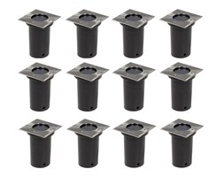 vidaXL Lampy gruntowe, 12 szt.