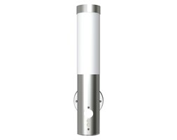 vidaXL Lampa ogrodowa z czujnikiem ruchu, ze stali nierdzewnej.