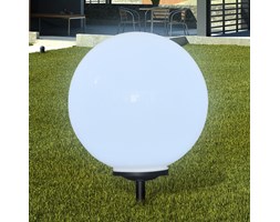 vidaXL Ogrodowa lampa solarna LED 50cm, 1szt z uziemieniem Spike