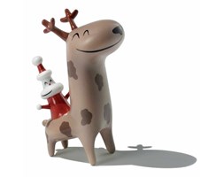 A di Alessi CHRISTMAS COWBOY Porcelanowa Figurka