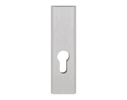Szyld górny (dodatkowy) do drzwi z antabą - kolor INOX (stal nierdzewna)