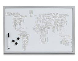 Tablica magnetyczna WORLD LETTERS, 60x40 cm, ZELLER