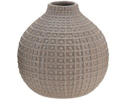 Ceramiczny wazon na kwiaty, dekoracje - okrągły, Ø 18 cm